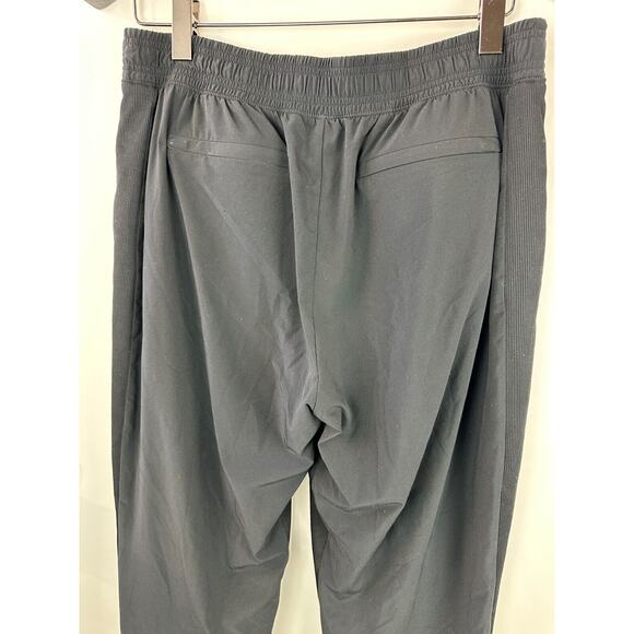 Athleta Brooklyn Lined Jogger Pants Black Stretch Pockets Women's Size 14 - Picture 11 of 16